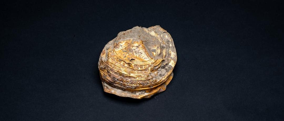 Rund 3000 Jahre alte Goldschale aus Ebreichsdorf.