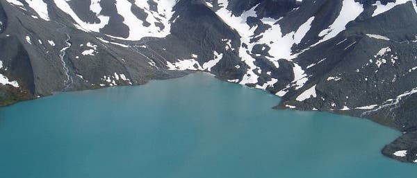 Gletschersee in Alaska