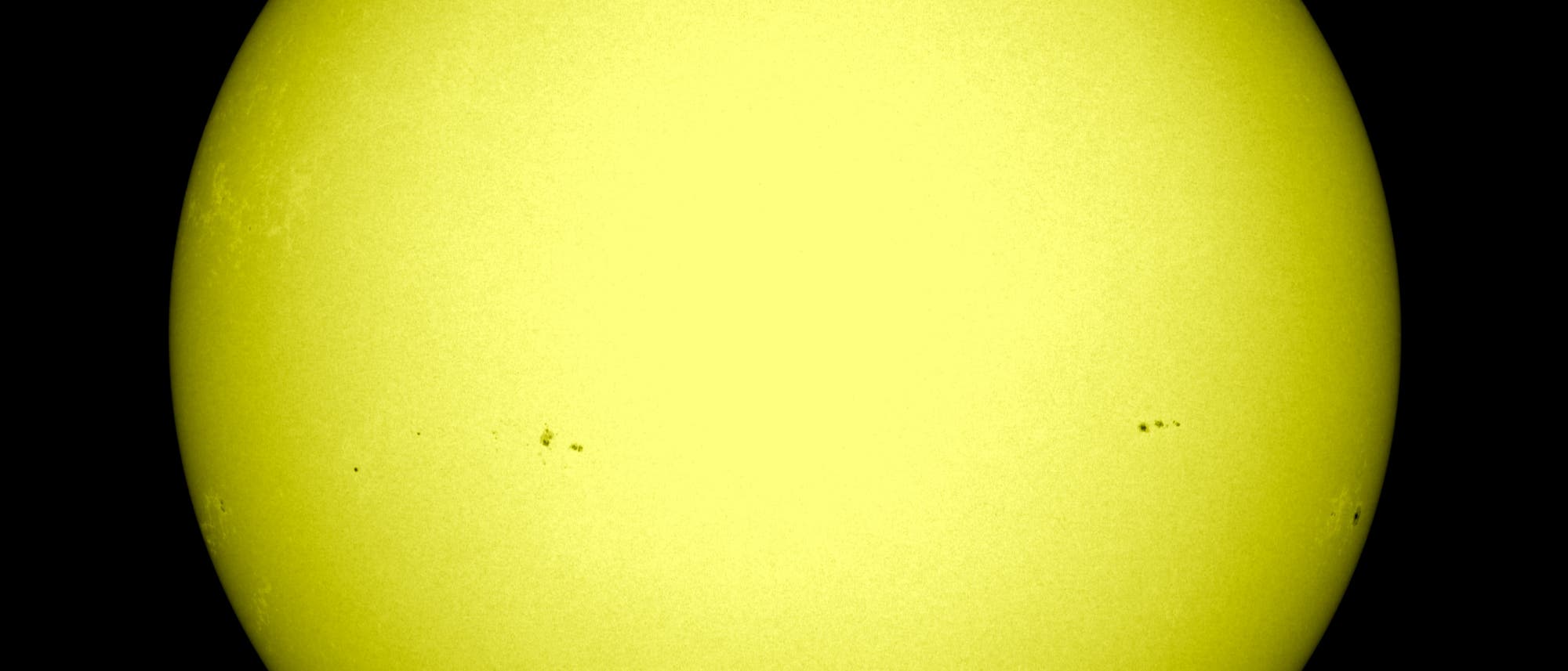 Die Sonne am 4. März 2013 im sichtbaren Licht