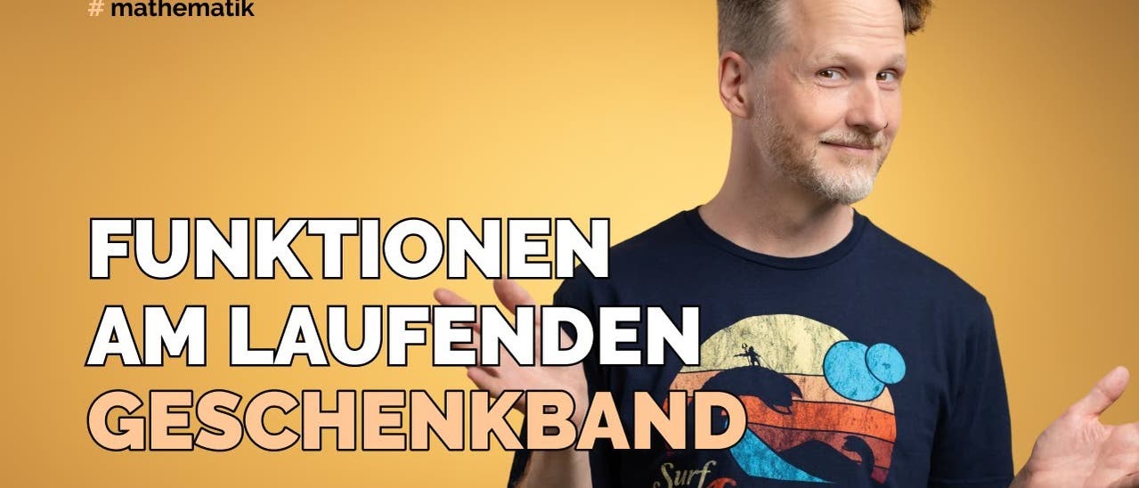 Funktionen am laufenden Geschenkband