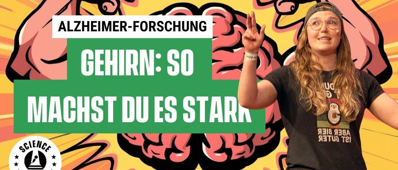Was unser Gehirn widerstandsf&auml;hig macht (Verena Dzialas - Science Slam