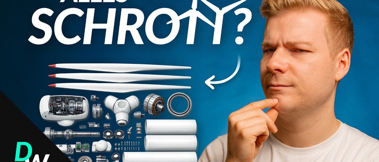 So umweltsch&auml;dlich ist Windrad-Recycling wirklich