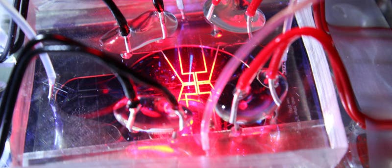 Mikrofluidik-Chip spielt Beethoven