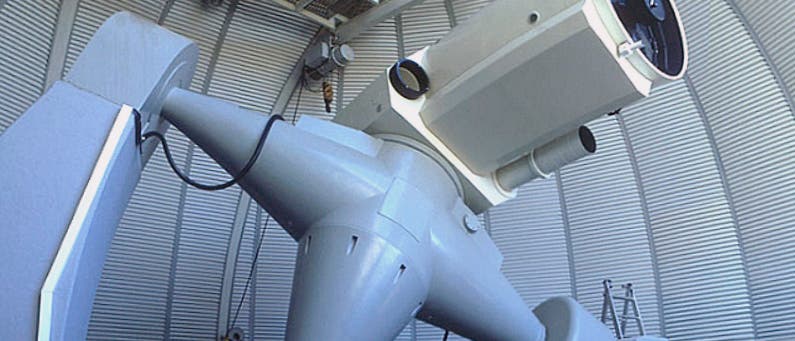 Das Ein-Meter-Teleskop der OGS auf Teneriffa