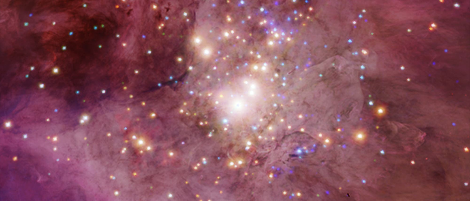Kompositbild des Orion-Nebels