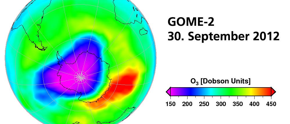 Ozonloch 2012