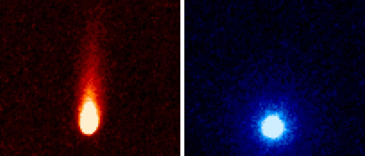 Komet ISON am 13. Juni 2013 (Infrarotaufnahmen)
