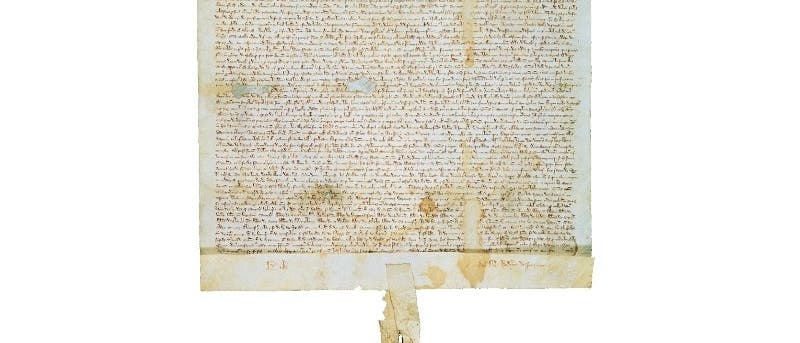 Diese Kopie der Magna Carta