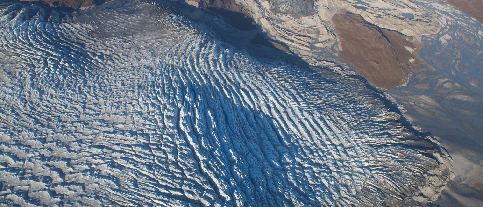 Gletscherzunge auf Grönland