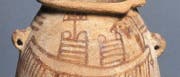 Grabgefäß aus der Naqada-II-Zeit Ägyptens