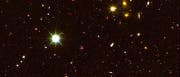 Rekordgalaxie z8_GND_5296 aufgenommen mit dem Weltraummikroskop Hubble