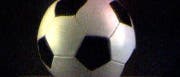 Fußball aufgenommen mit 1-Pixel-Kamera