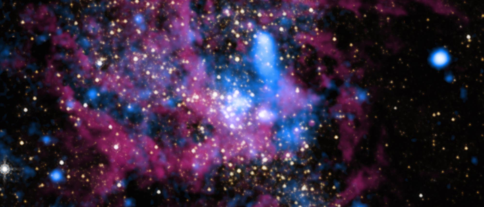 Massereiches Schwarzes Loch Sagittarius A* 