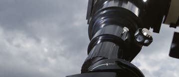 Skynyx-Kamera am Teleskop
