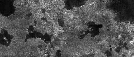Seen auf Titan (Radar-Aufnahme)