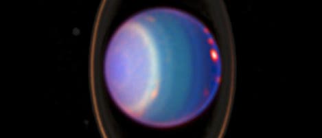 Uranus und sein Ringsystem