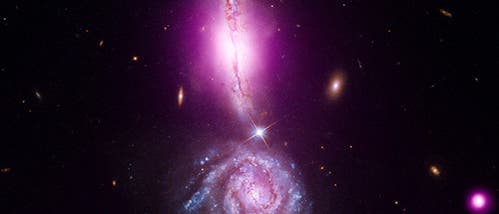 Das wechselwirkende Galaxienpaar VV 340 im Sternbild Bärenhüter