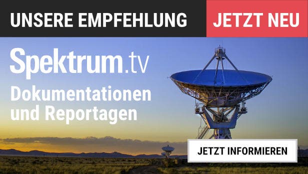 Jetzt neu: Spektrum TV: Wissenschaftliche Dokumentationen und Reportagen