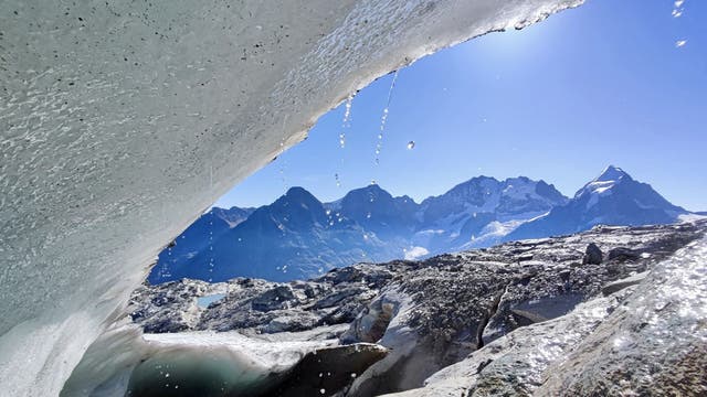 Kleiner Gletscher Vadret dal Murtèl 