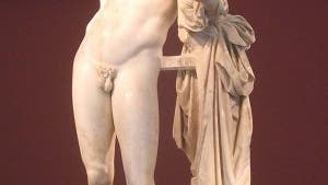 Hermes mit Dionysos