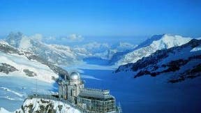 Messstation am Jungfraujoch