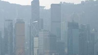 Dicke Luft in in Hongkong