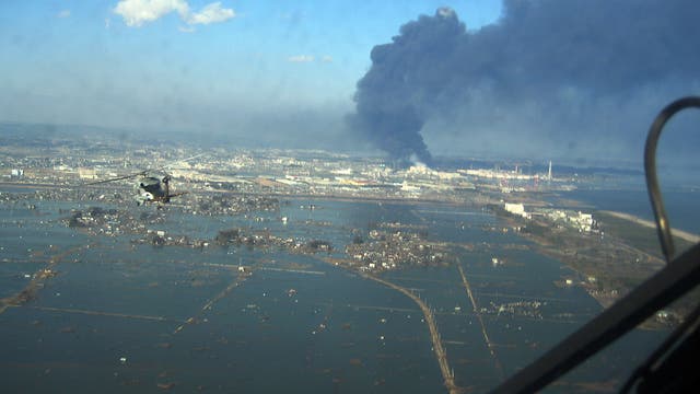 Sendai nach dem Tsunami