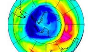Ozonloch-Vorhersage für September