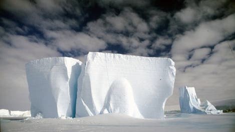 Antarktische Eisformation