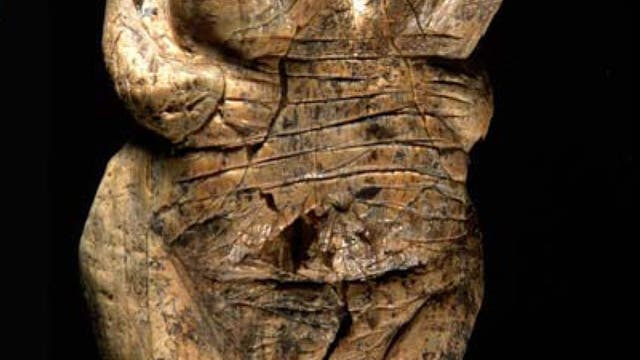 Venus vom Hohlefels Venus von Schelklingen ca Steinzeit-Kunst 35.000 Jahre 