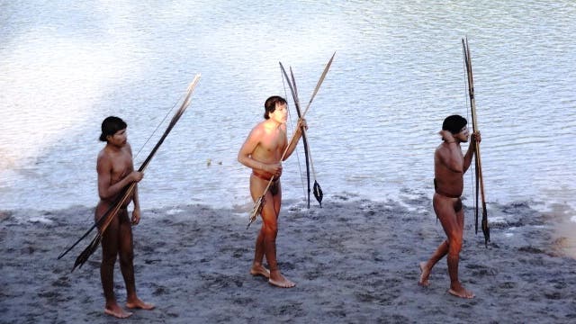 Unkontaktierte Indigene