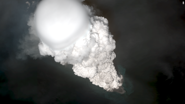 Gewaltiger Ausbruch des Vulkans Bogoslof in den Aleuten
