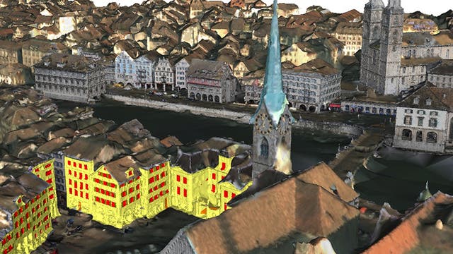 Zoom ins Zürich-Modell