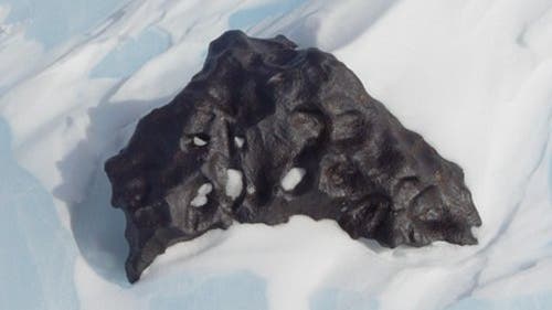 Eisenmeteorit in der Antarktis