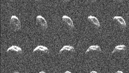 Asteroid 2010 JL33 im Radarbild