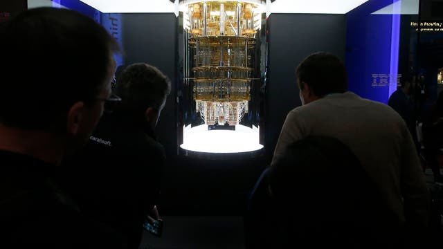 Ein Quantencomputer von IBM