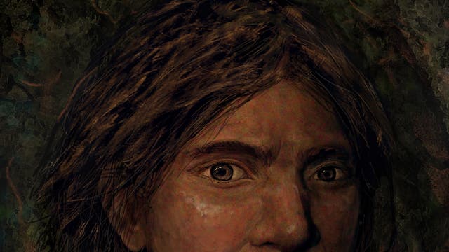Porträt einer jungen Denisovanerin