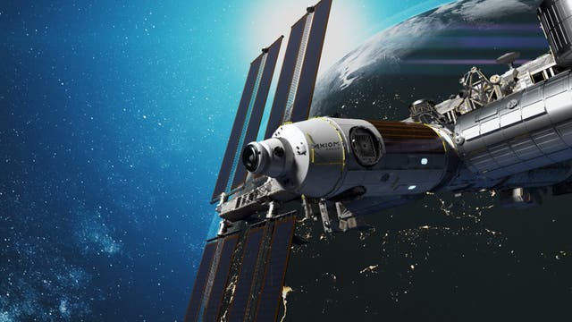Die Firma Axiom arbeitet an einem Modul für die Internationale Raumstation.