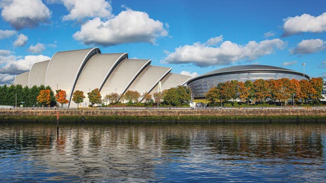 Das Konferenzzentrum SSE Hydro im schottischen Glasgow