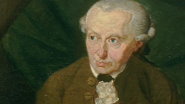 Kant im Porträt von Gottlieb Doebler (1791)