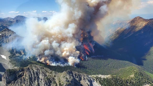 Waldbrände in British Columbia