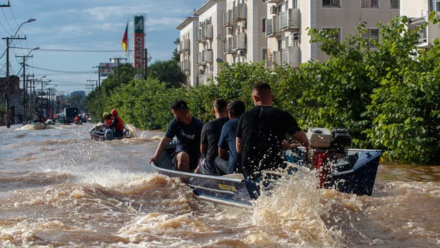 Überflutung in São Leopoldo im Mai 2024