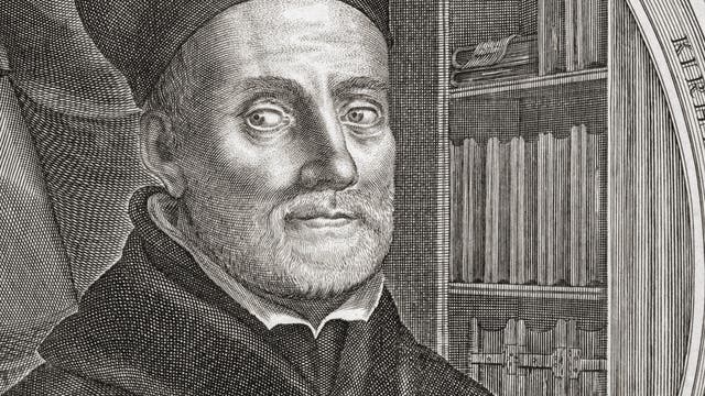 Athanasius Kircher, nach einem Porträt von Cornelis Bloemaert