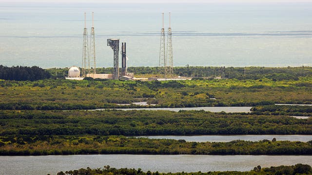 Starliner Rakete an der Startrampe auf Cape Canaveral am 1. Juni 2024 
