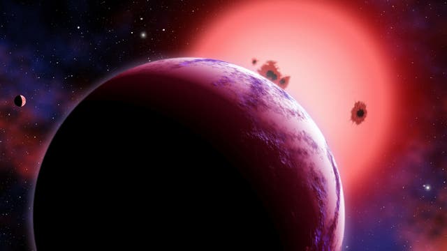 Exoplanet GJ 1214b