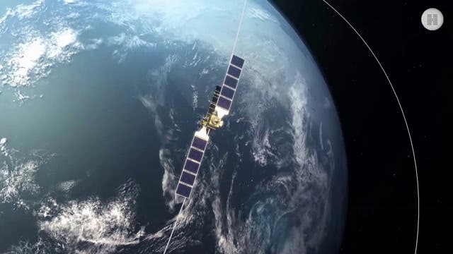 Data-Highway für die zeitnahe Übertragung der Sensordaten von Erderkundungs-Satelliten