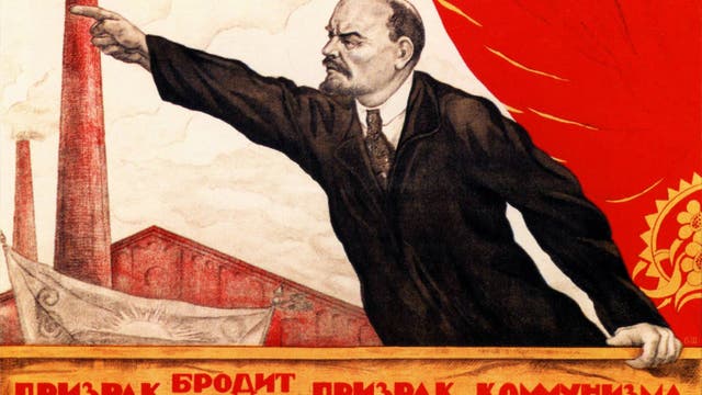 Lenin zeigt die Richtung