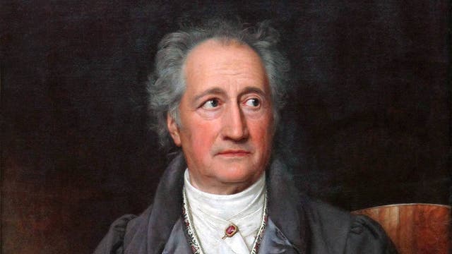 Gemälde: Porträt von Johann Wolfgang von Goethe