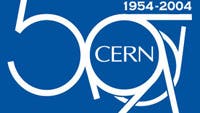Geburtstagslogo CERN