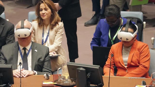 Friedensdiener: Empathie-VR bei der UNO